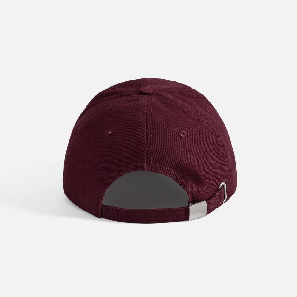 Бейсболка Buffalo, бордовая / Миниатюра WWW (1000)