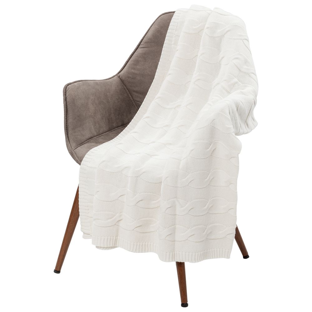 Плед Stille, молочно-белый / Миниатюра WWW (1000)