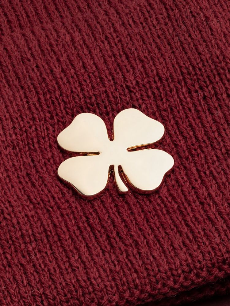 Шильдик «Счастливый клевер», золотистый / Миниатюра WWW (1000)