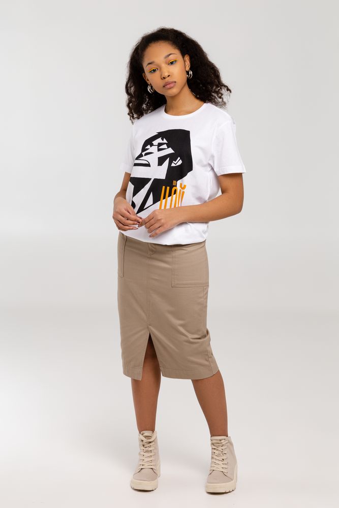 Футболка «Меламед. Виктор Цой», белая / Миниатюра WWW (1000)