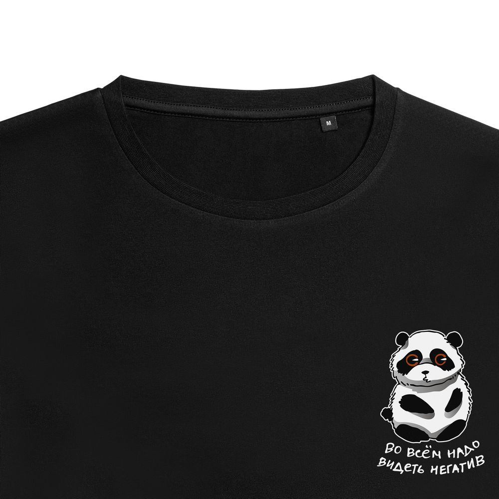 Футболка «Cute Fire. Негатив», черная / Миниатюра WWW (1000)