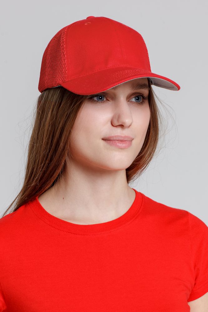 Бейсболка Beinn Eighe, красная / Миниатюра WWW (1000)