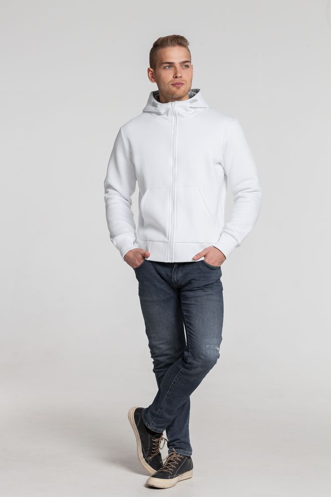 Толстовка Kulonga Heavy Zip, белая / Миниатюра WWW (1000)