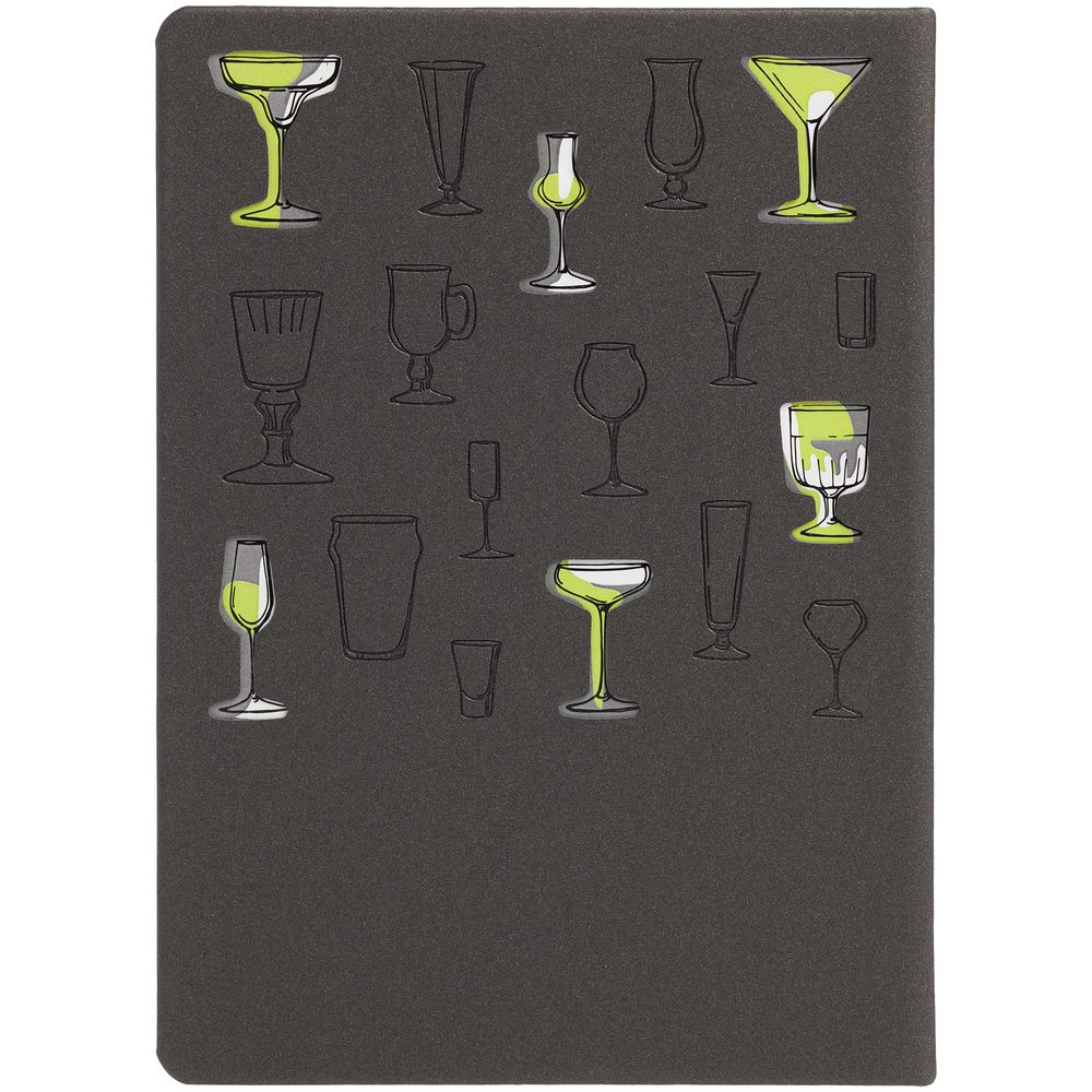 Ежедневник «Культура пития», серый / Миниатюра WWW (1000)