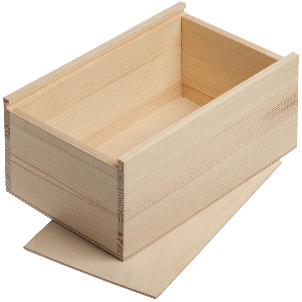 Деревянный ящик Locker, малый, неокрашенный / Миниатюра WWW (1000)