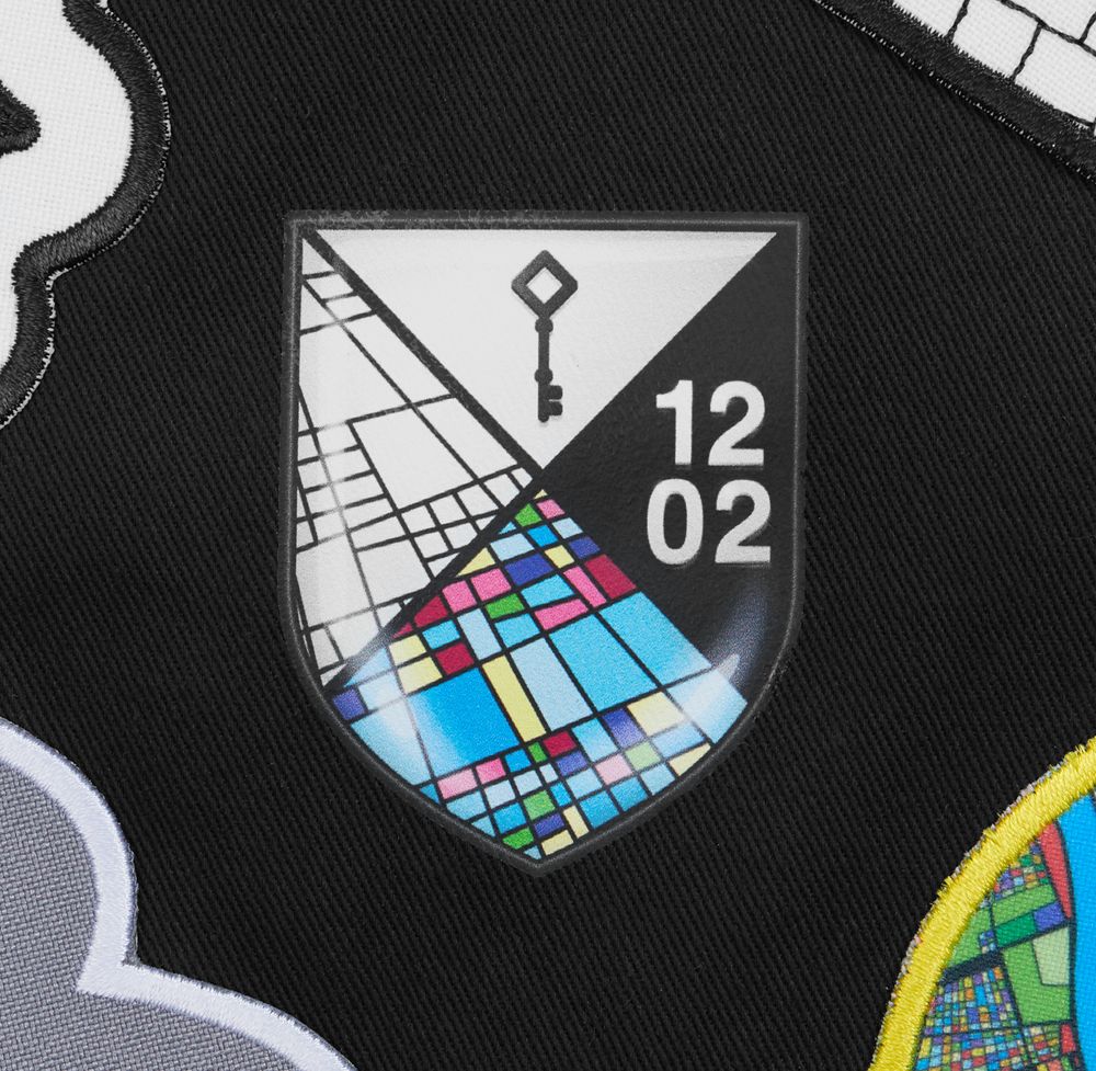 Холщовая сумка Avoska, черная / Миниатюра нанесения (1000)