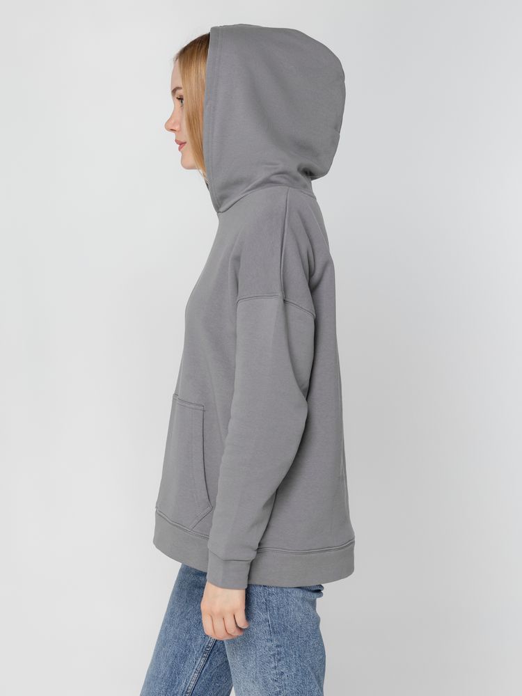 Худи оверсайз унисекс Outshine, серое / Миниатюра WWW (1000)