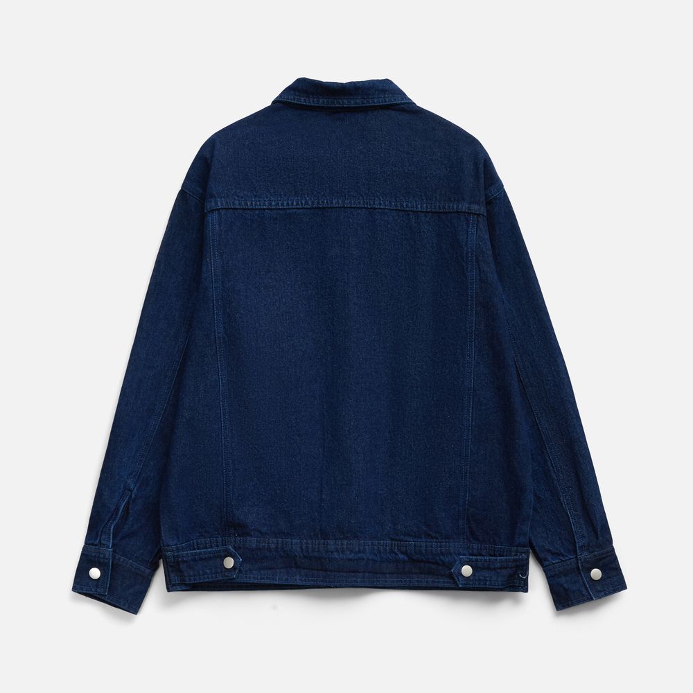 Куртка джинсовая O1, темно-синяя / Миниатюра WWW (1000)