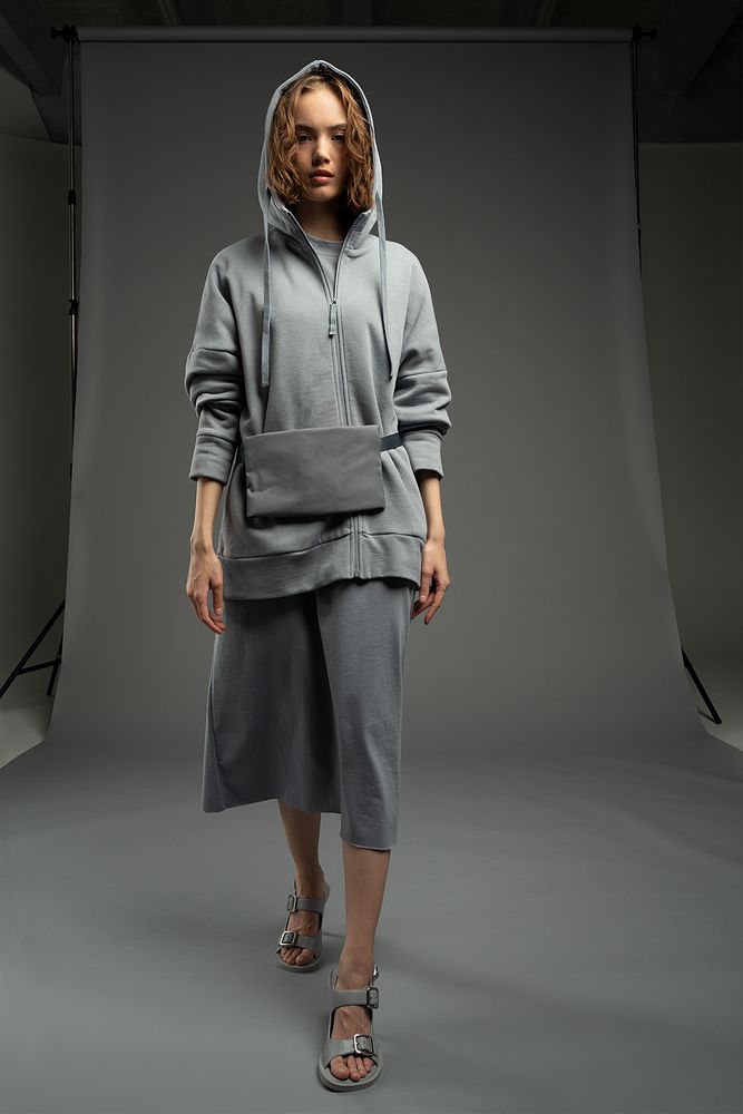 Поясная сумка W2, серая / Миниатюра WWW (1000)