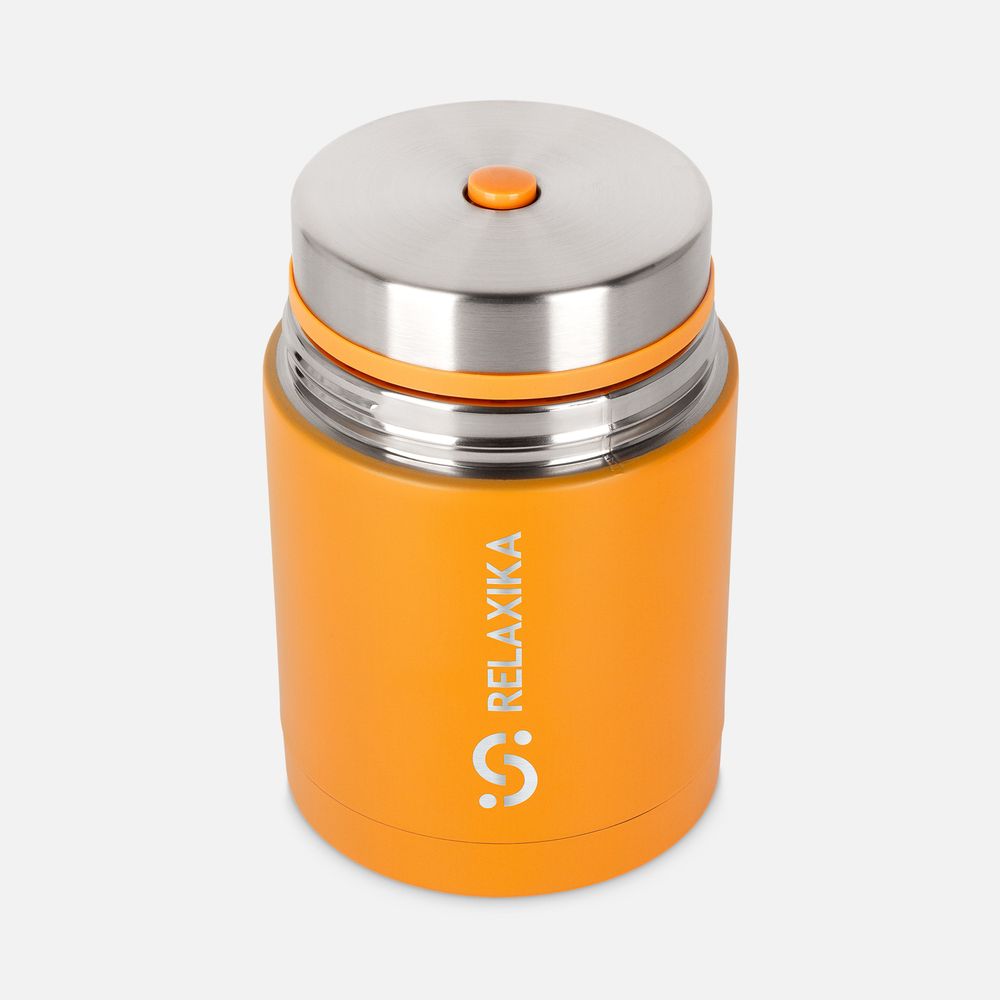Термос для еды Relaxika 700, желтый / Миниатюра WWW (1000)