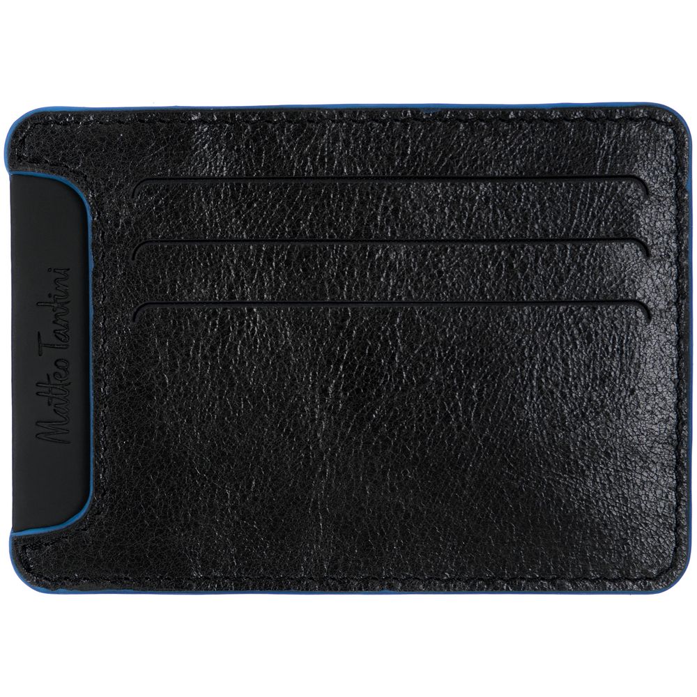 Чехол для карточек Arrival, черный с синим / Миниатюра WWW (1000)