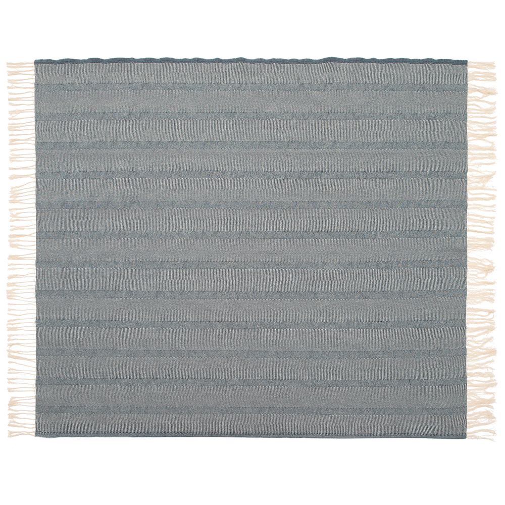 Плед «Сенеж», серо-синий / Миниатюра WWW (1000)