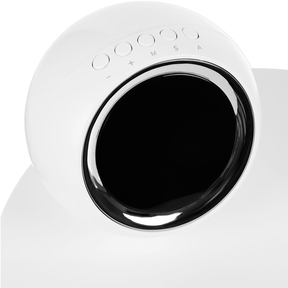 Станция беспроводной зарядки с часами и подсветкой GlobeBee, белая / Миниатюра WWW (1000)