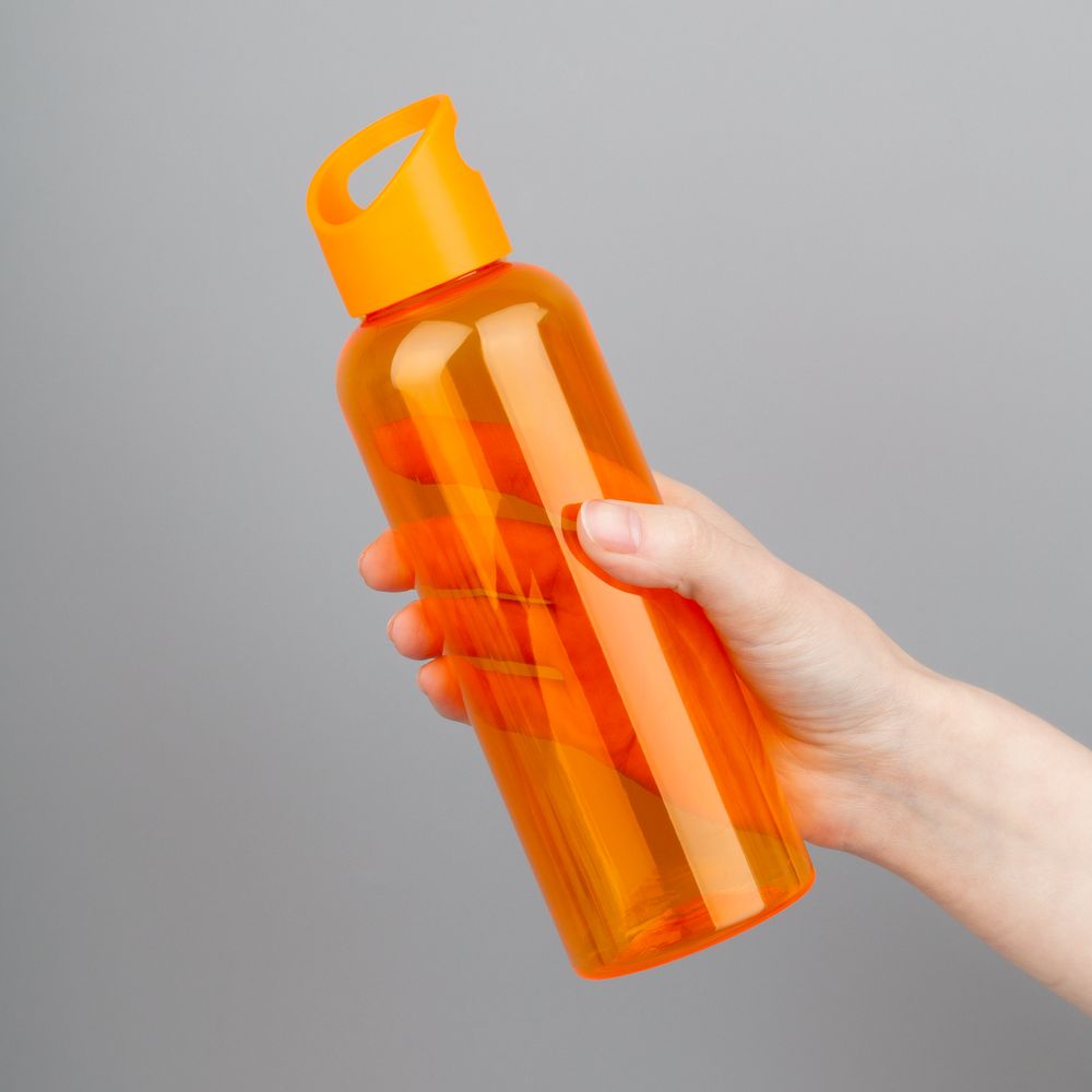 Бутылка для воды Plaske, оранжевая / Миниатюра WWW (1000)