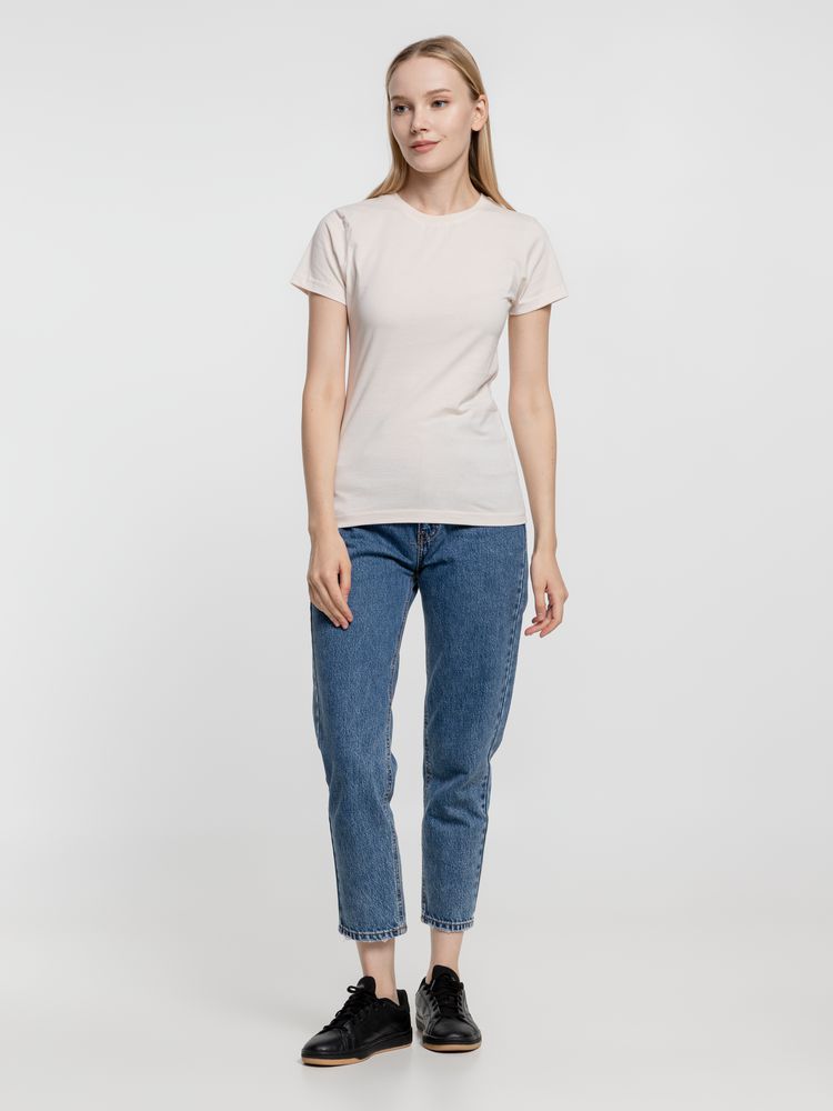 Футболка женская T-bolka Lady, молочно-белая / Миниатюра WWW (1000)