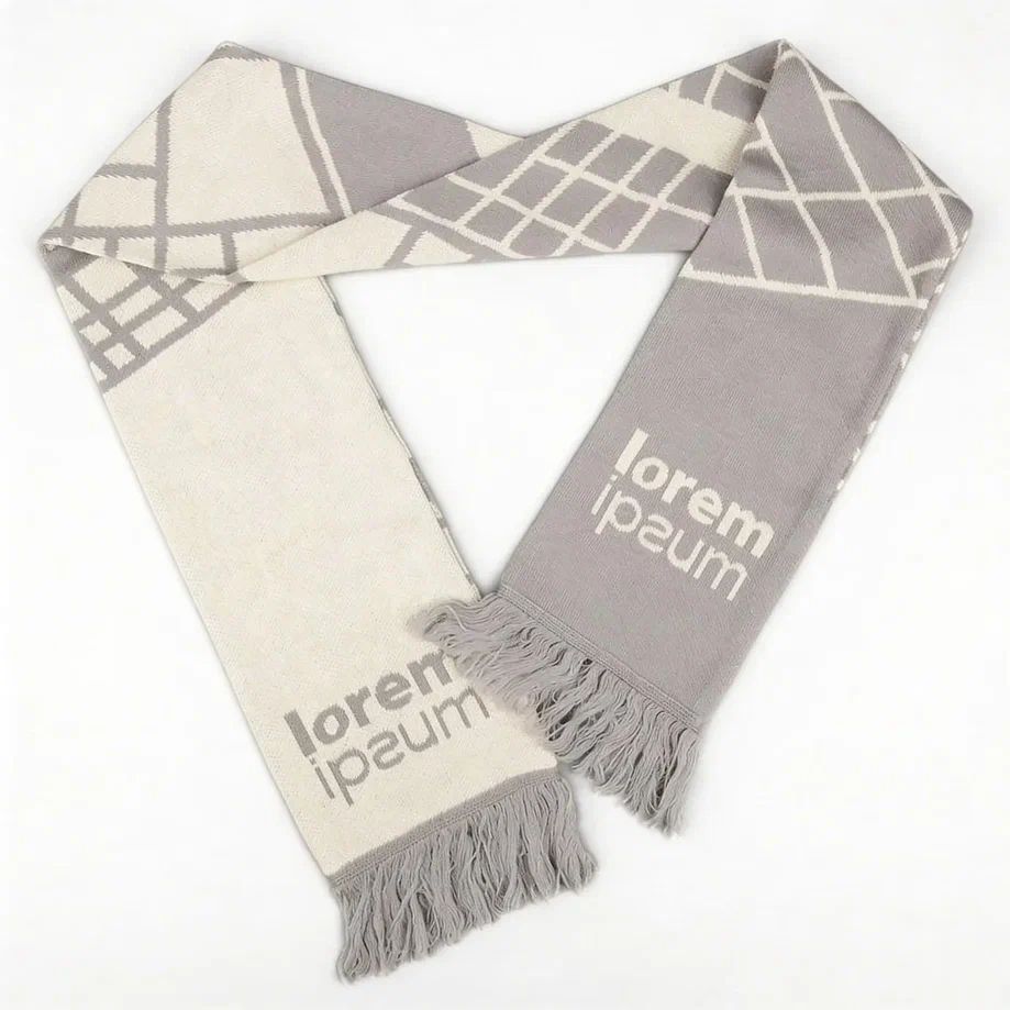 Шарф на заказ Tricksy Classic Fint, L, полушерсть / Миниатюра WWW (1000)