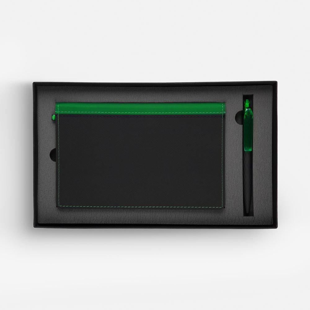 Набор Nice Twice, черный с зеленым / Миниатюра WWW (1000)