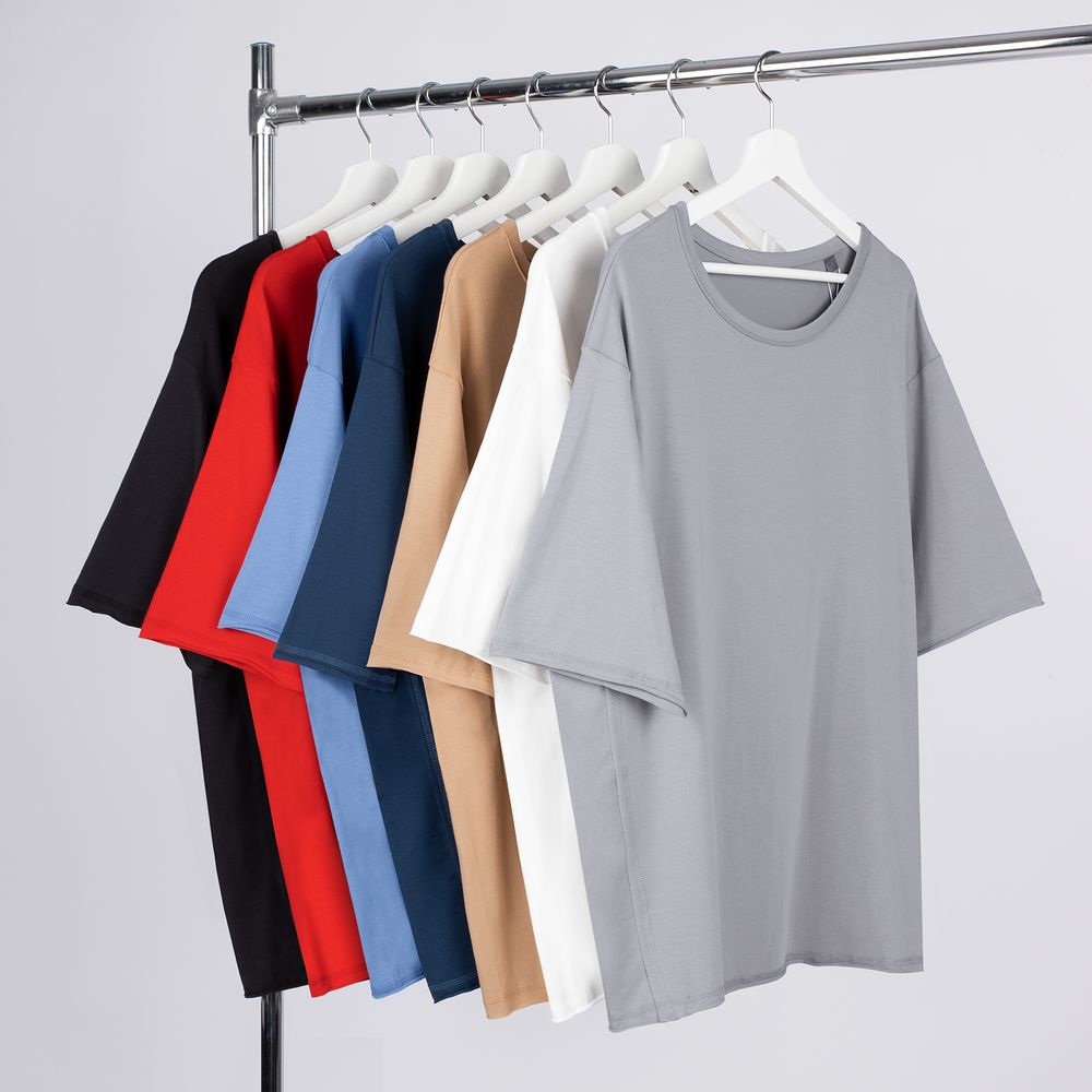 Футболка оверсайз унисекс Vozduh, молочно-белая / Миниатюра WWW (1000)