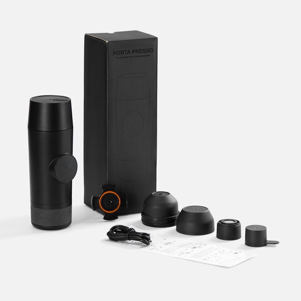 Портативная кофемашина Porta Presso, черная / Миниатюра WWW (1000)
