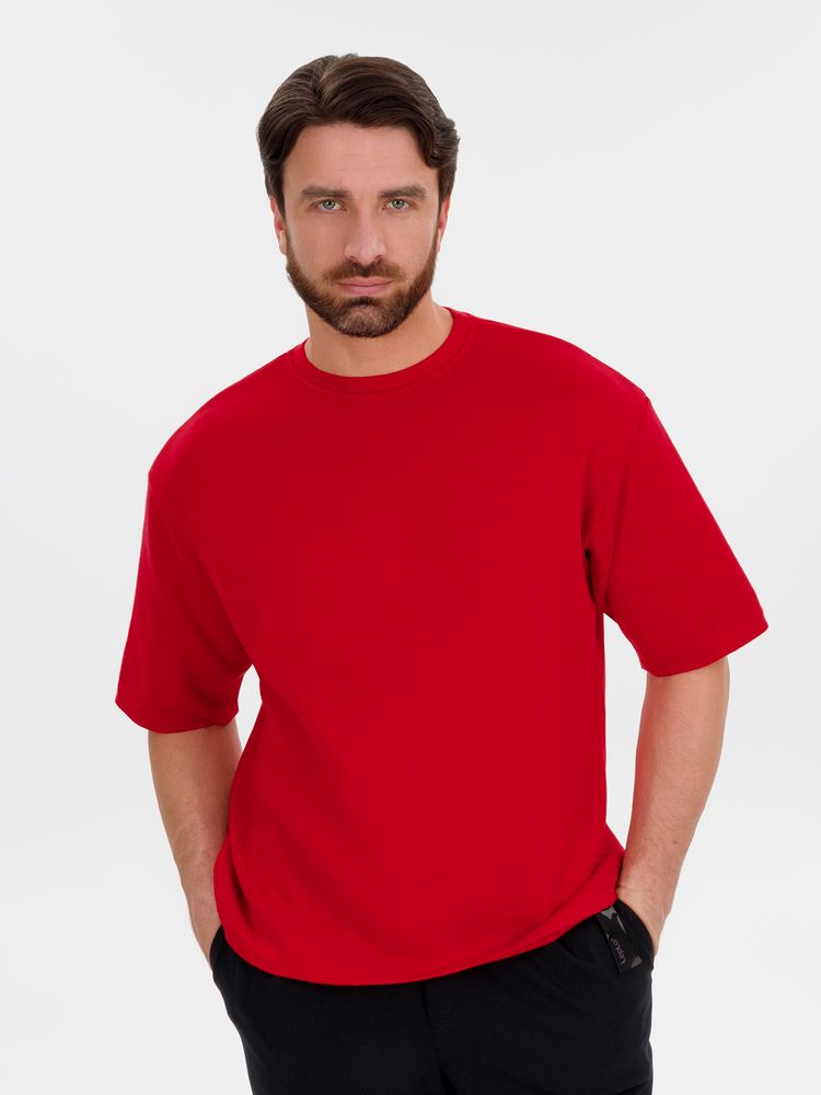 Джемпер с коротким рукавом Siluetti Volumica, красный / Миниатюра WWW (1000)