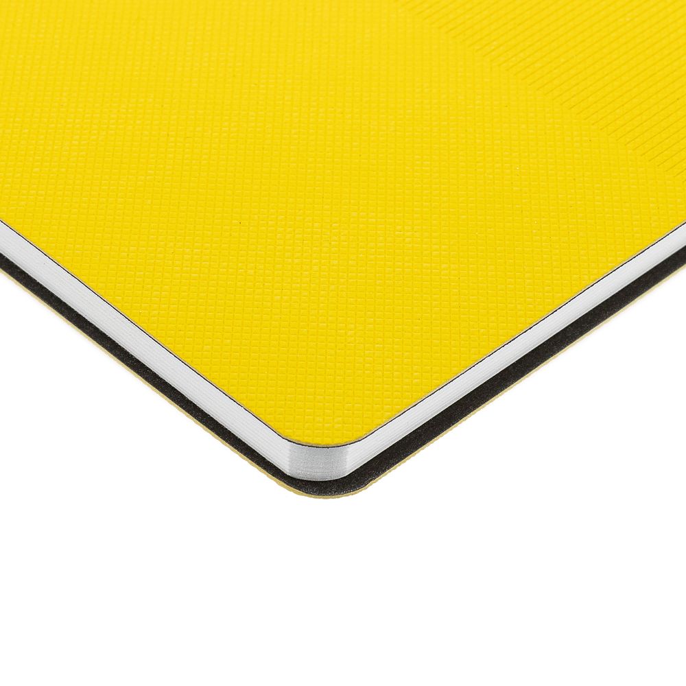 Ежедневник Knit, недатированный, желтый / Миниатюра WWW (1000)