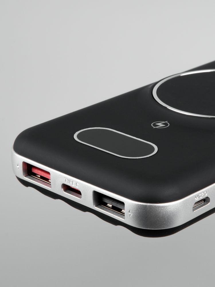 Внешний аккумулятор Omni Pro 10000 мАч, черный / Миниатюра WWW (1000)