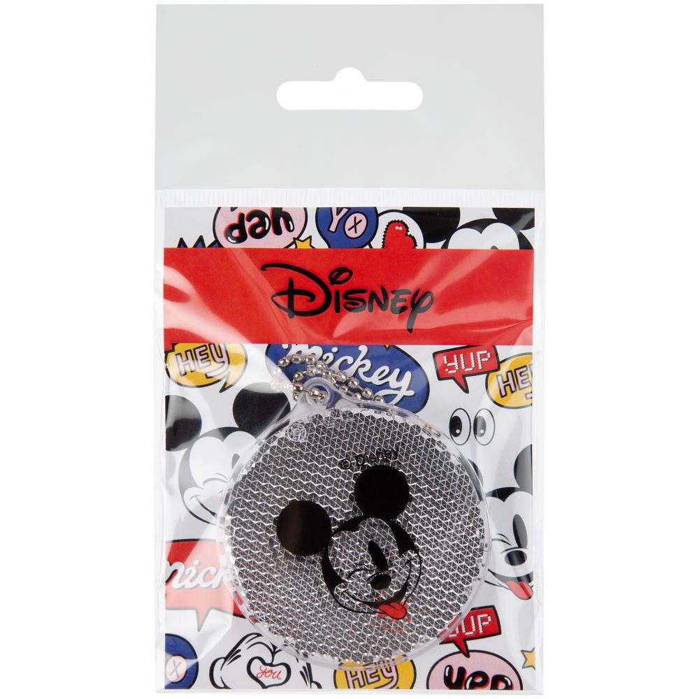 Светоотражатель Mickey Smile, белый / Миниатюра WWW (1000)