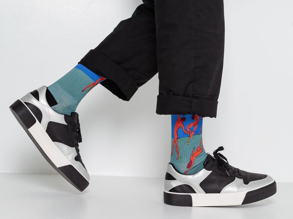 Носки «Пренебречь, вальсируем» / Миниатюра WWW (1000)