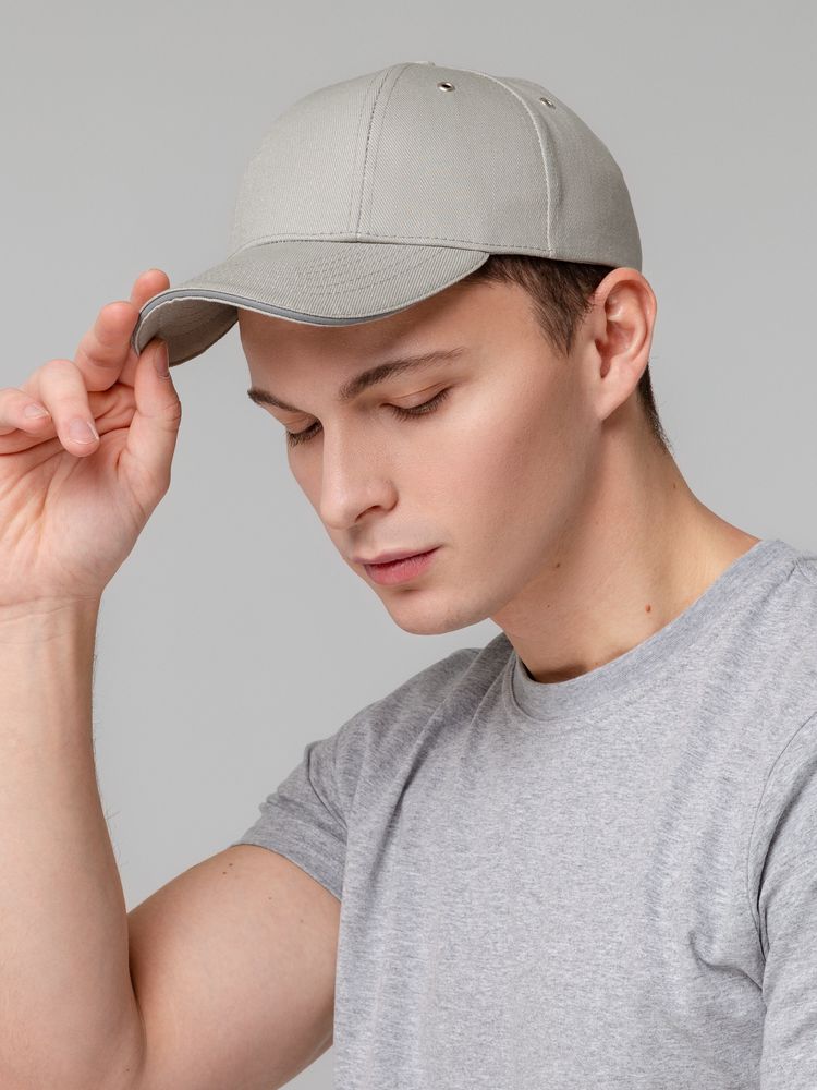 Бейсболка Hard Work со светоотражающим элементом / Миниатюра WWW (1000)