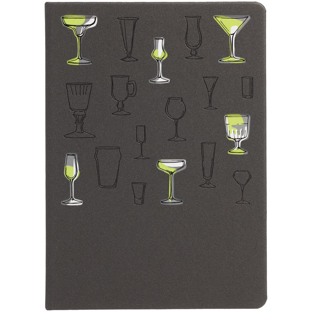 Ежедневник «Культура пития», серый / Миниатюра WWW (1000)