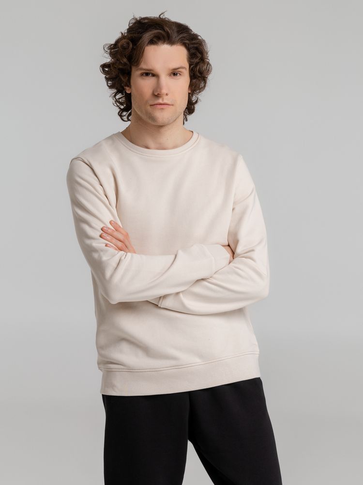 Свитшот унисекс BNC Organic, молочно-белый / Миниатюра WWW (1000)