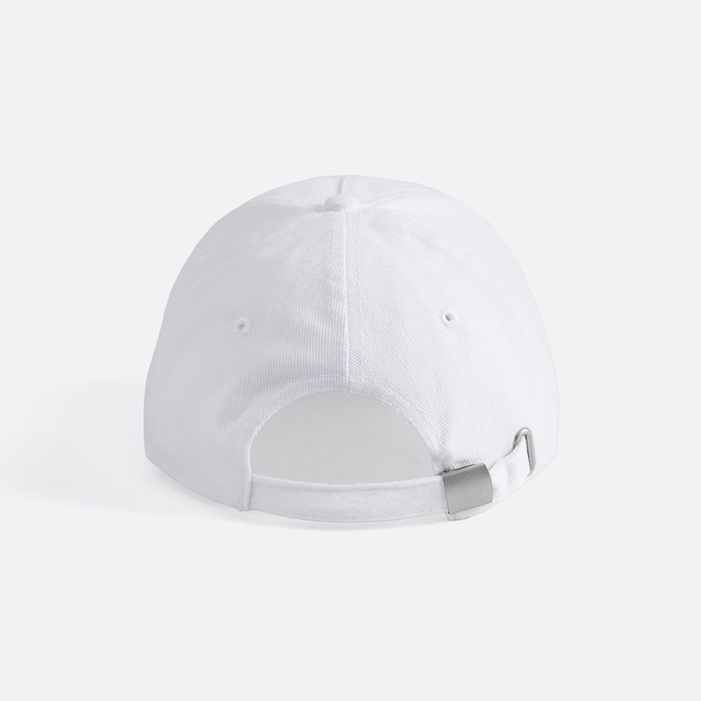 Бейсболка Long Beach, белая с темно-синим / Миниатюра WWW (1000)