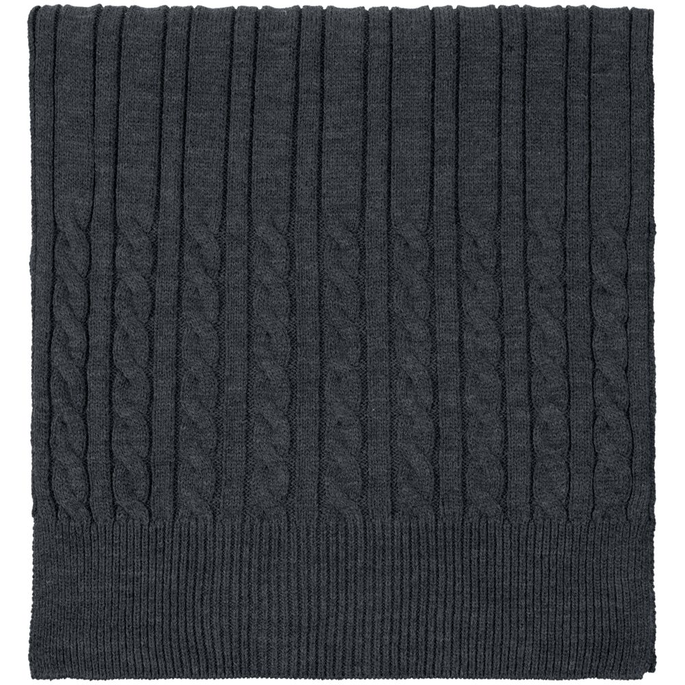 Шарф Heat Trick, черный меланж / Миниатюра WWW (1000)