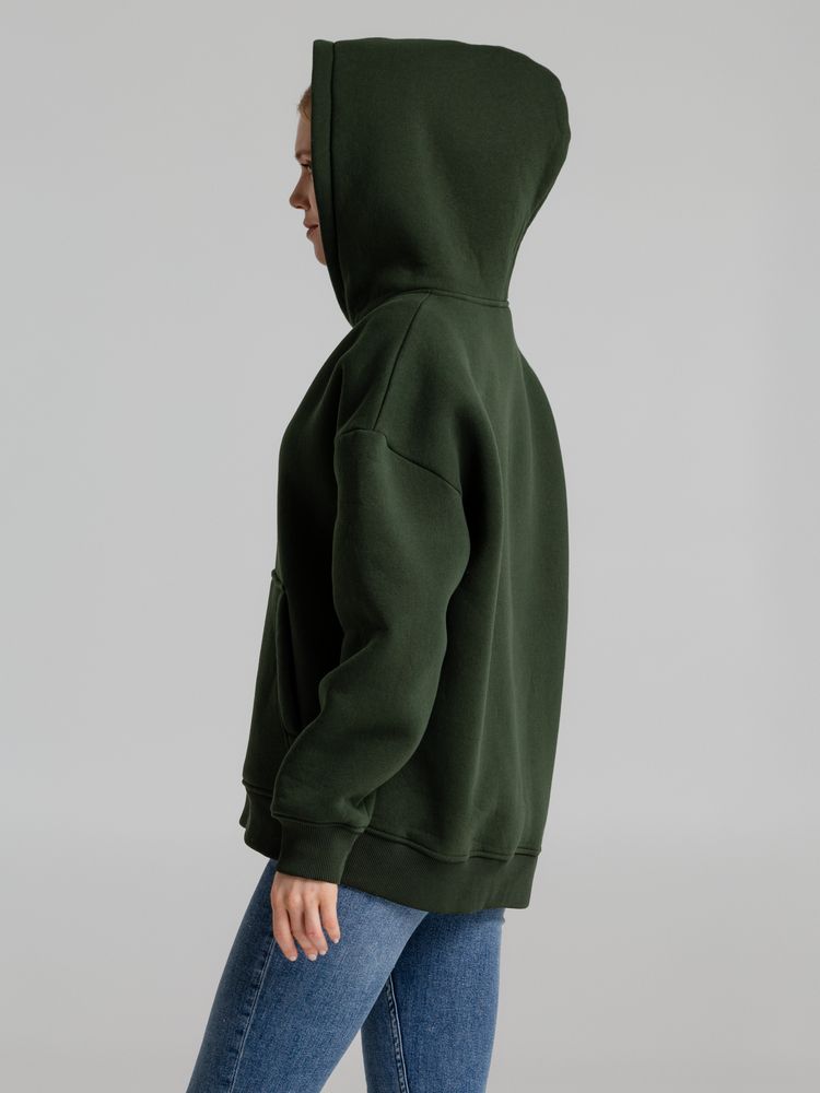 Худи Kulonga Oversize, темно-зеленый хаки / Миниатюра WWW (1000)