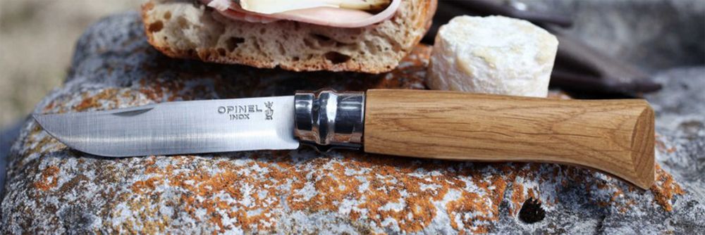 Нож Opinel No 8, дуб / Миниатюра WWW (1000)