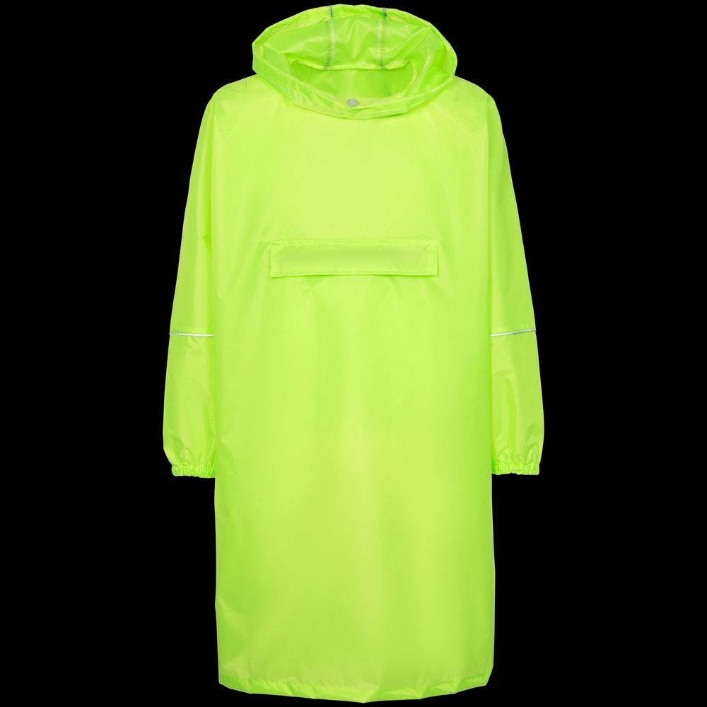Дождевик-анорак со светоотражающими элементами Alatau Blink, желтый неон / Миниатюра WWW (1000)