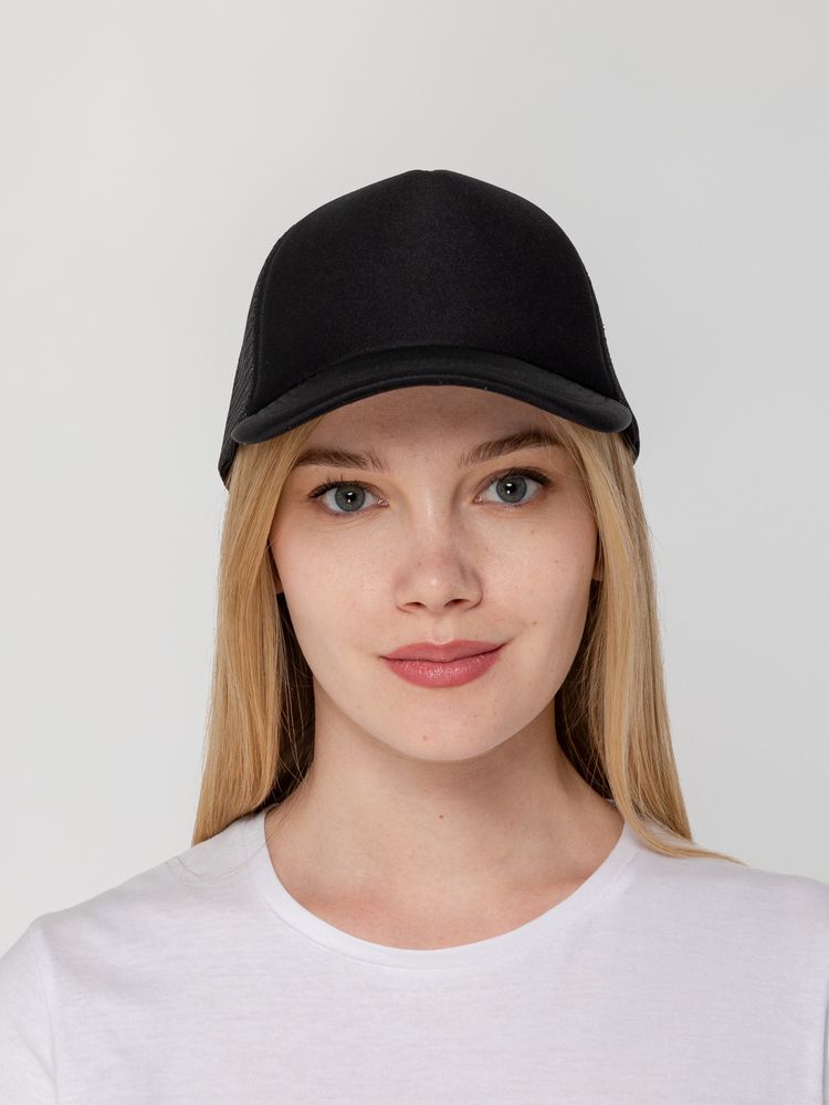 Бейсболка Sunbreaker, черная / Миниатюра WWW (1000)