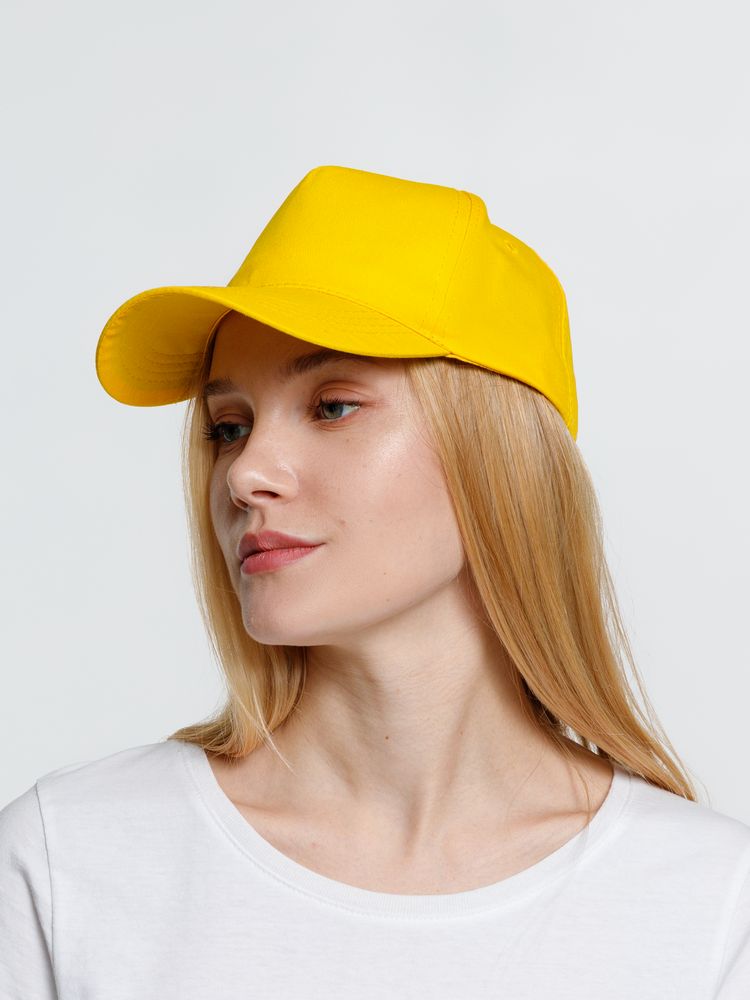 Бейсболка Promo, желтая / Миниатюра модельного (1000)