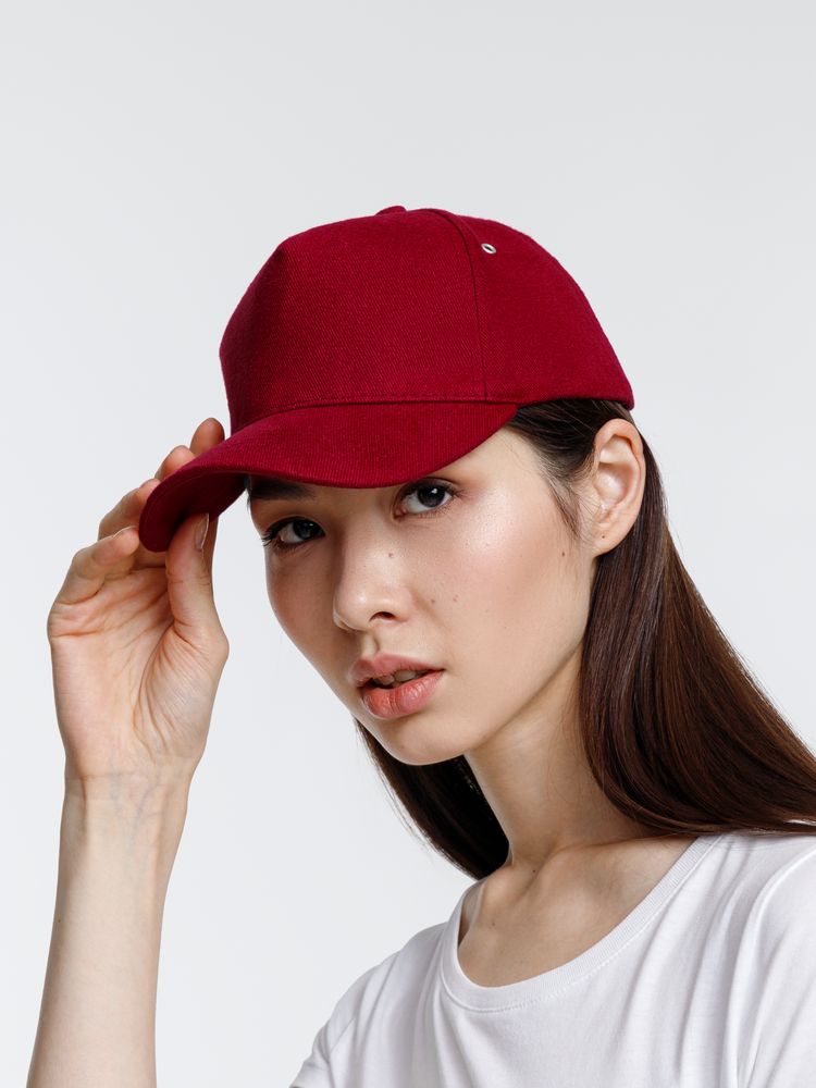 Бейсболка Standard, бордовая / Миниатюра WWW (1000)