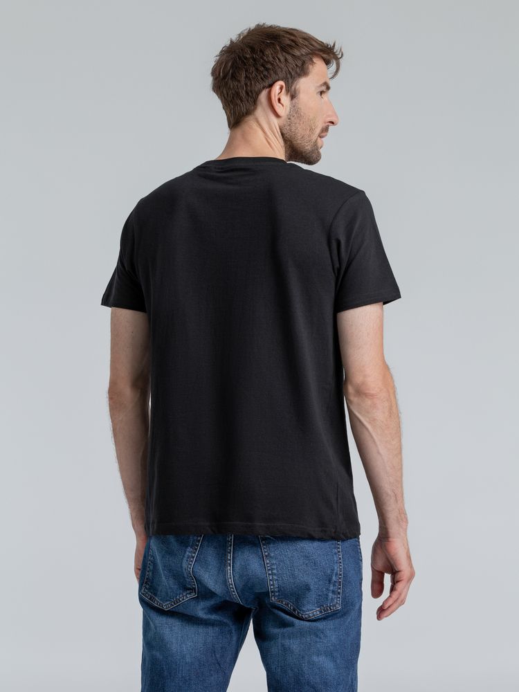 Футболка мужская T-bolka 140 Fit, черная / Миниатюра WWW (1000)