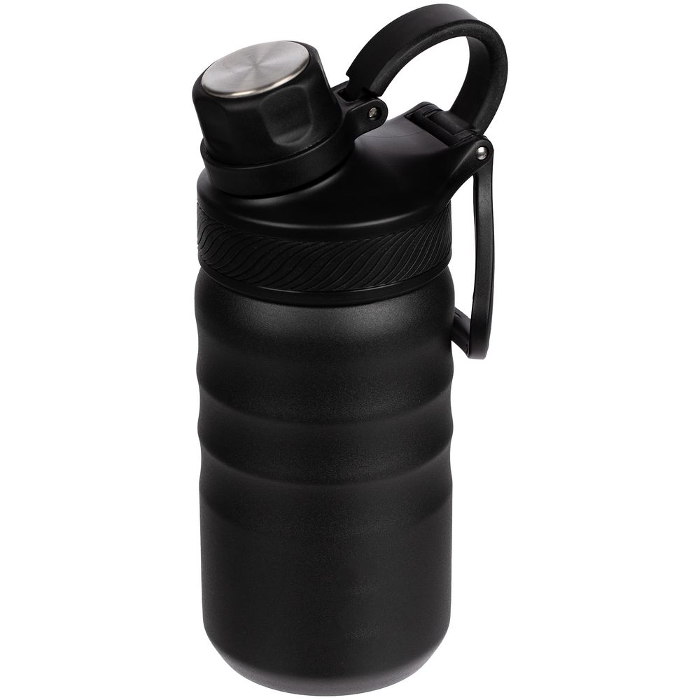 Термобутылка Fujisan 2.0 без логотипа, черная / Миниатюра WWW (1000)