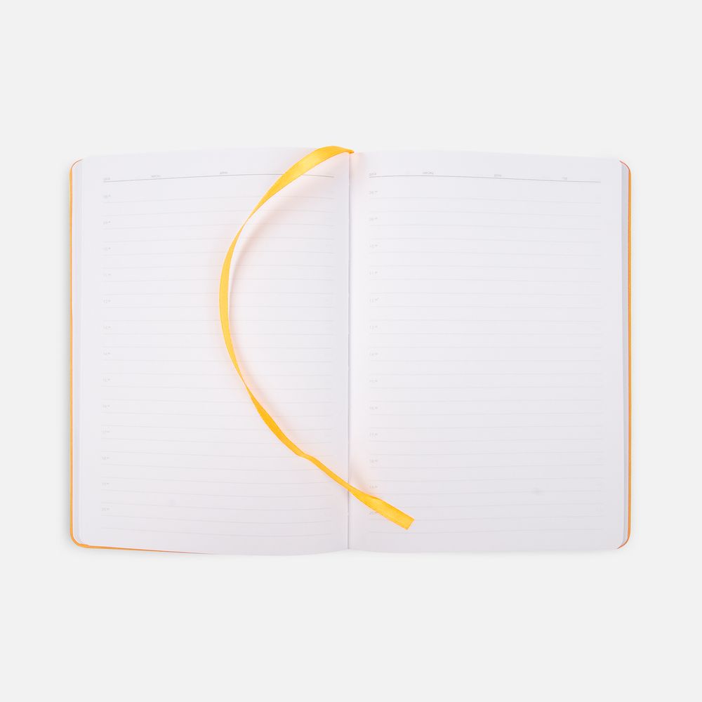 Ежедневник Tact, недатированный, оранжевый / Миниатюра WWW (1000)