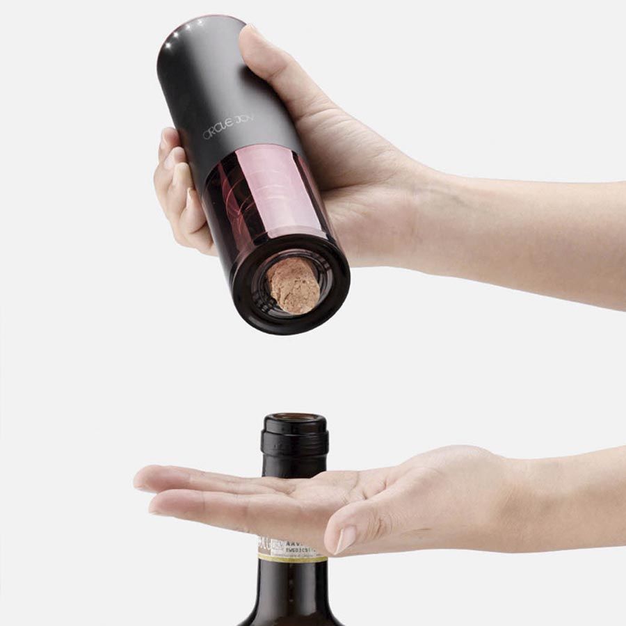 Электрический штопор Circle Joy Automatic, черный / Миниатюра WWW (1000)