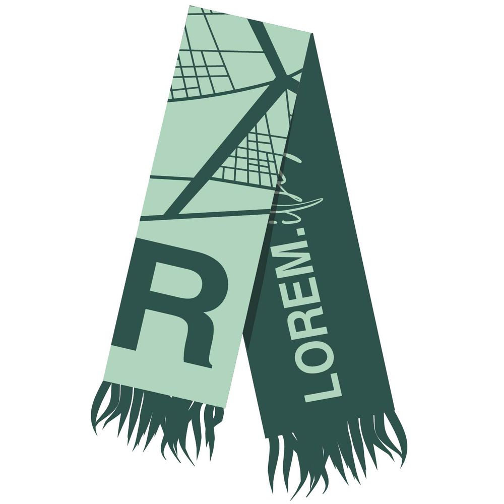 Шарф на заказ Tricksy Classic Fint, M, акрил / Миниатюра WWW (1000)