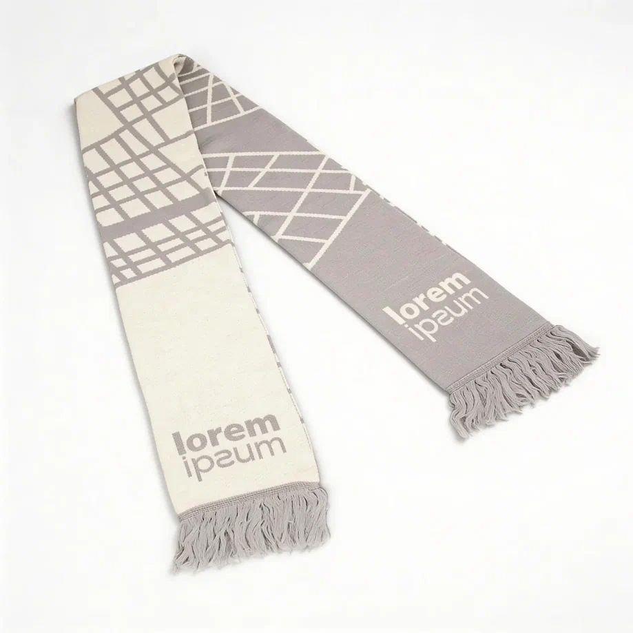 Шарф на заказ Tricksy Classic Fint, L, полушерсть / Миниатюра WWW (1000)