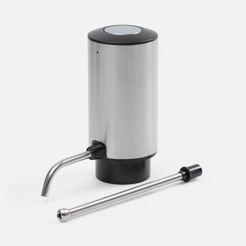 Электрический аэратор-дозатор для вина Tuoretta, серебристый / Миниатюра WWW (1000)