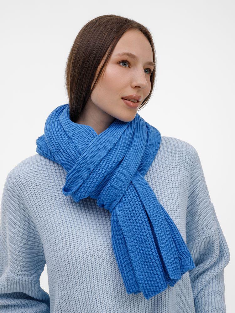 Шарф Nobilis Mono, ярко-синий / Миниатюра WWW (1000)