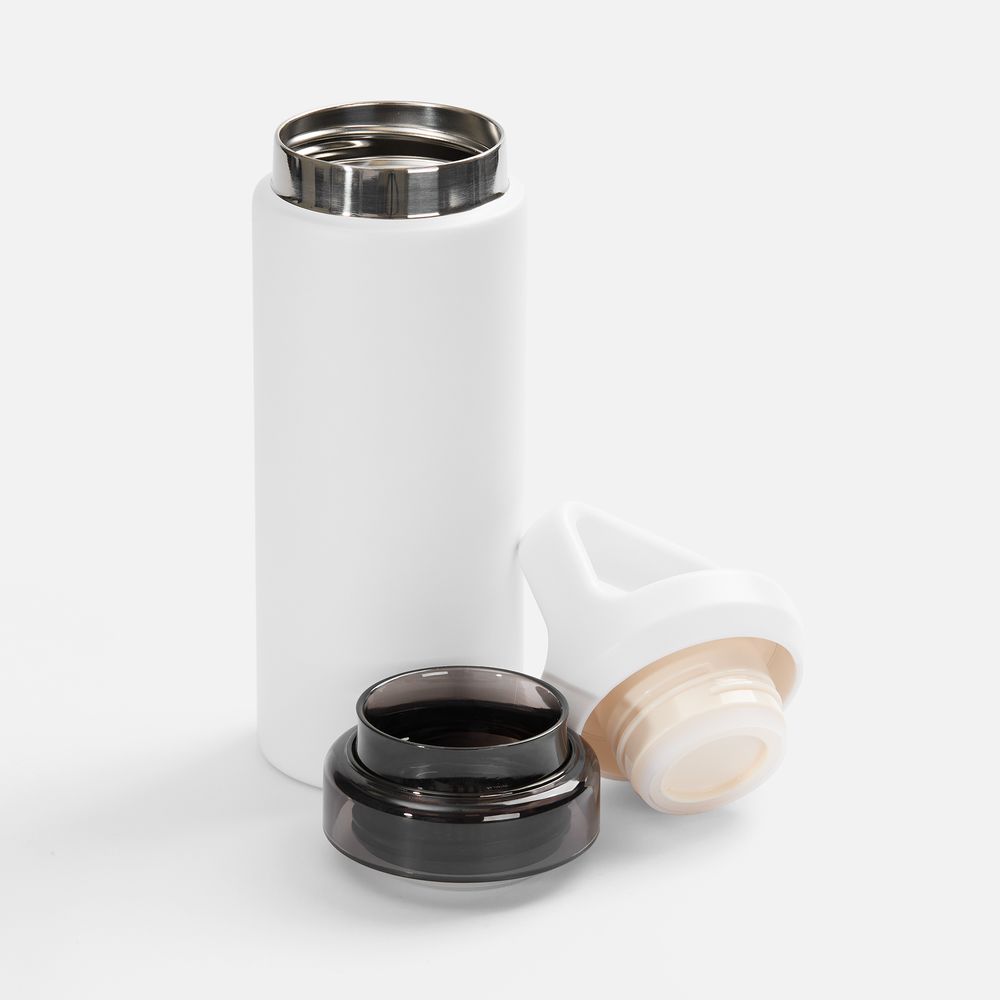 Термостакан Leval с ситечком, белый / Миниатюра WWW (1000)