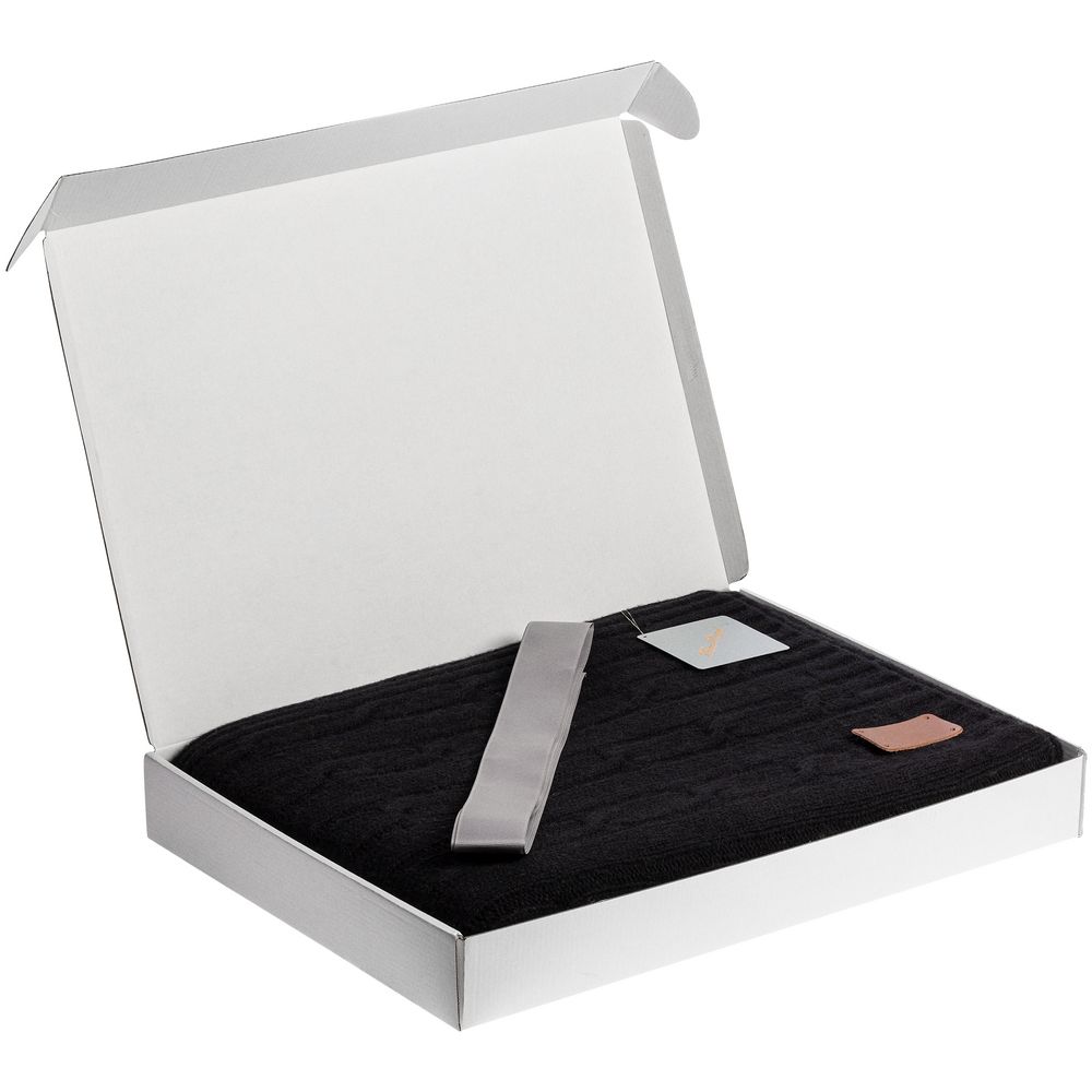 Плед Auray, черный / Миниатюра WWW (1000)