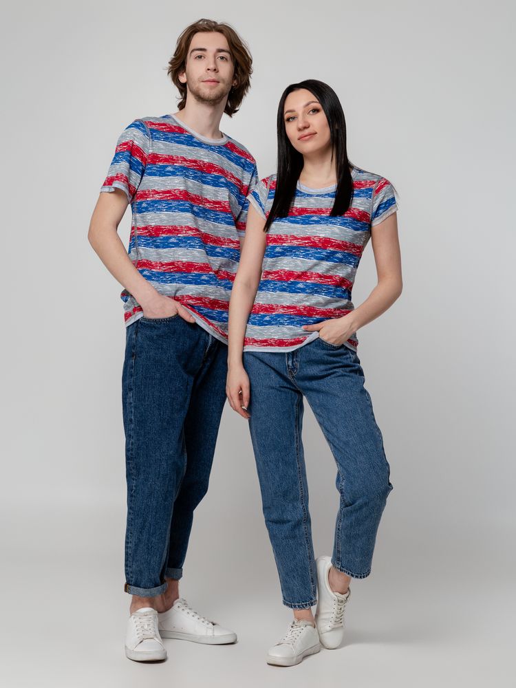 Футболка женская Rayet Lady двусторонняя, красная с синим / Миниатюра WWW (1000)